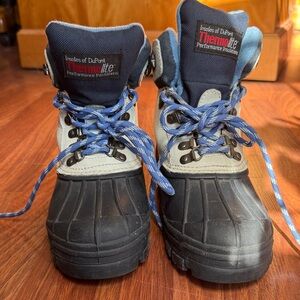 Snow Boots - Blue and Black